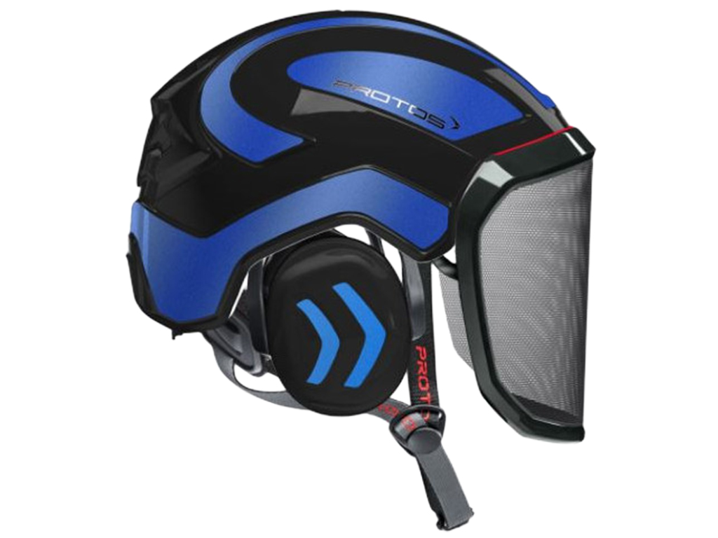 CASQUE ARBORISTE PFANNER PROTOS - NOIR / BLEU