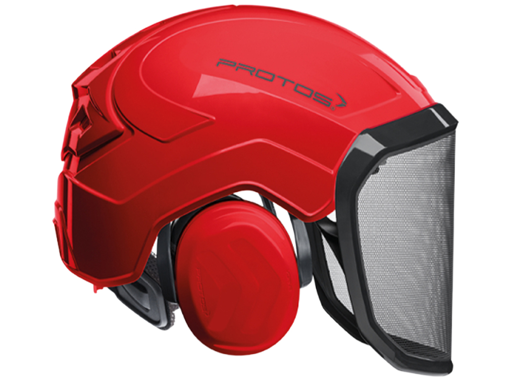 CASQUE FORESTIER PFANNER PROTOS - ROUGE