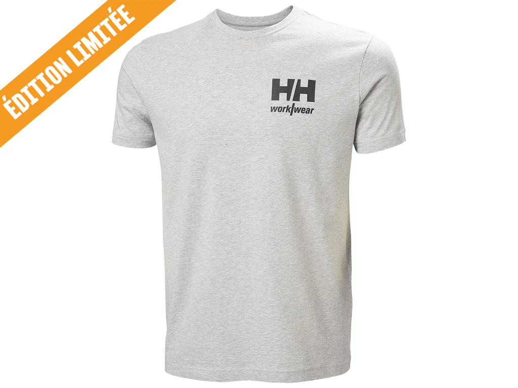 T-SHIRT CLASSIC LOGO HELLY HANSEN - GRIS