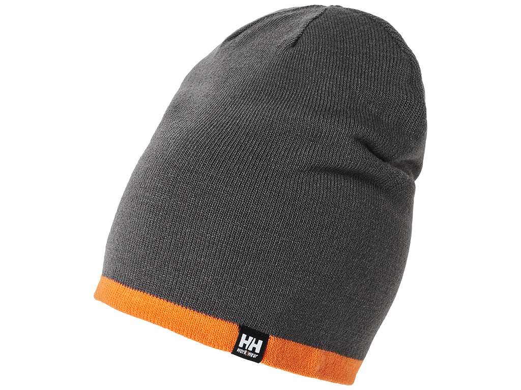 BONNET REVERSIBLE HELLY HANSEN CLASSIC - GRIS / ORANGE