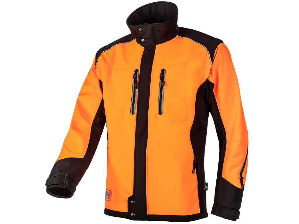 VESTE SOFTSHELL SIP PROTECTION FUYU - ORANGE