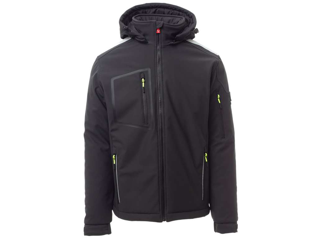 VESTE SOFTSHELL PAYPER STREAM PAD - ANTHRACITE